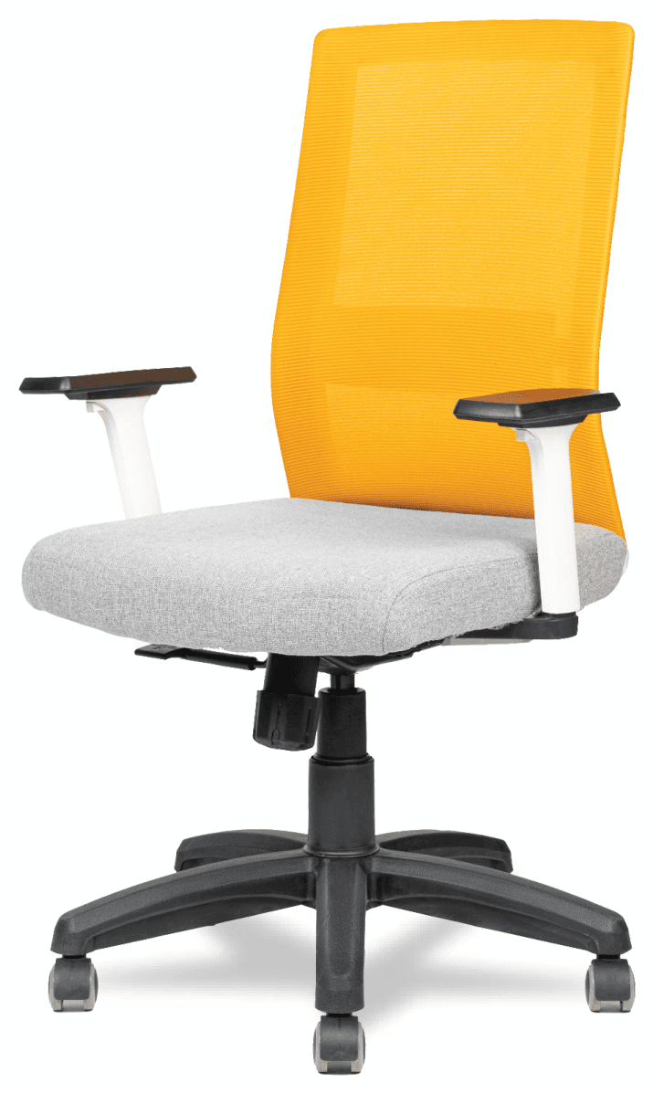 Nexus White Office Chair featured display